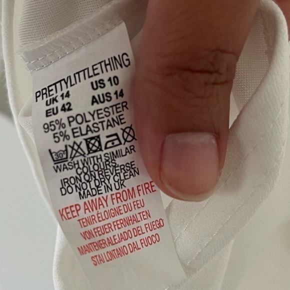 Coquette Girl Cupped Bralette Tank Tie Strap Cropped Tank Top Size 10 PLT NWT - Picture 12 of 13